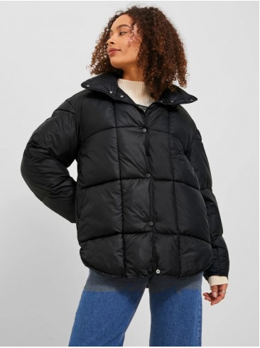 зимняя куртка, черный, JJXX, зимняя мода, стильная одежда, универсальный размер, 12237579 Black