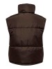 Stay Warm in Style with Only's Women's Brown Winter Vest
