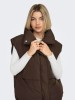 Жіночі коричневі зимові жилети бренду Only