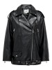 Stylish Only Women's Eco-Leather Jackets in Black