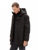 Tom Tailor Men's Parka - Black Winter Outerwear