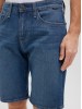 Stylish denim shorts for men by Mavi in blue color