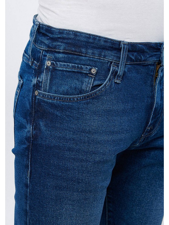 Mavi джинсові шорти для чоловіків синього кольору