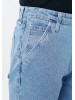 Мужские джинсовые шорты Mavi блакитного цвета