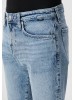 Чоловічі джинсові шорти в блакитному кольорі від Mavi