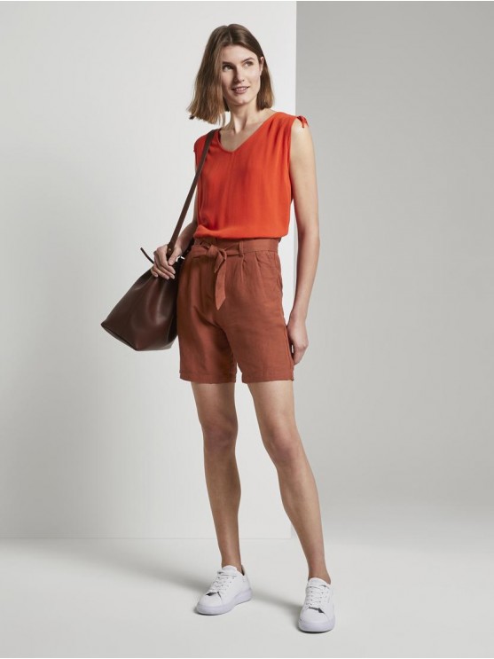 Класичні помаранчеві шорти від Tom Tailor для жінок