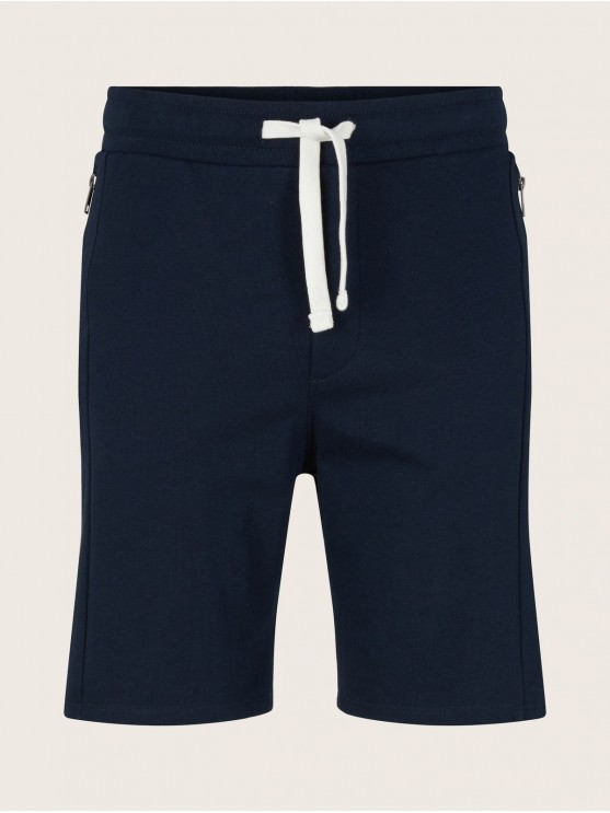 Tom Tailor Men's Dark Blue Knitted Shorts