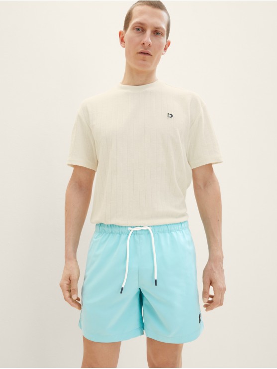Чоловічі шорти для плавання Tom Tailor блакитного кольору