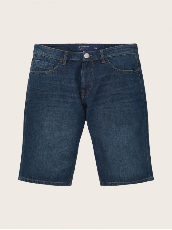 Tom Tailor Men's Denim Shorts in Blue
