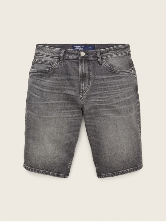 Shop Tom Tailor Men's Denim Shorts in Grey