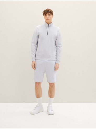 Tom Tailor grey knit shorts - Трикотажні shorts 1035678 15398