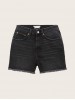Женские джинсовые шорты Tom Tailor серого цвета