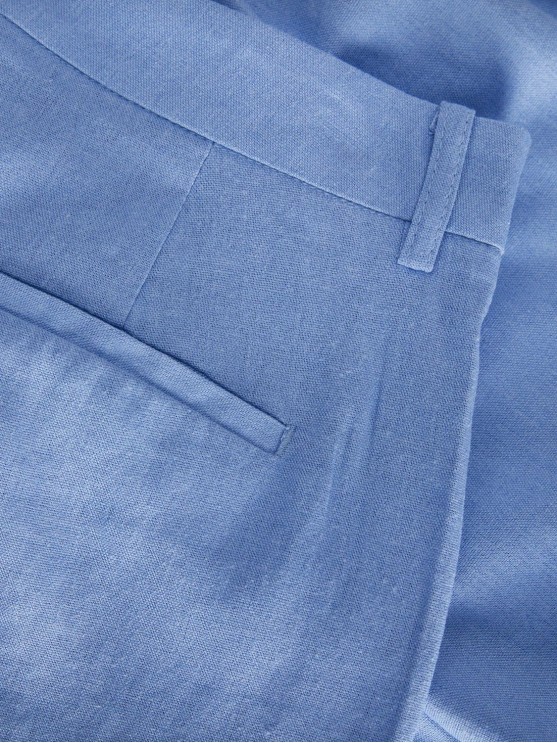 JJXX Women's Linen Shorts in Light Blue