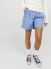 JJXX Women's Linen Shorts in Light Blue