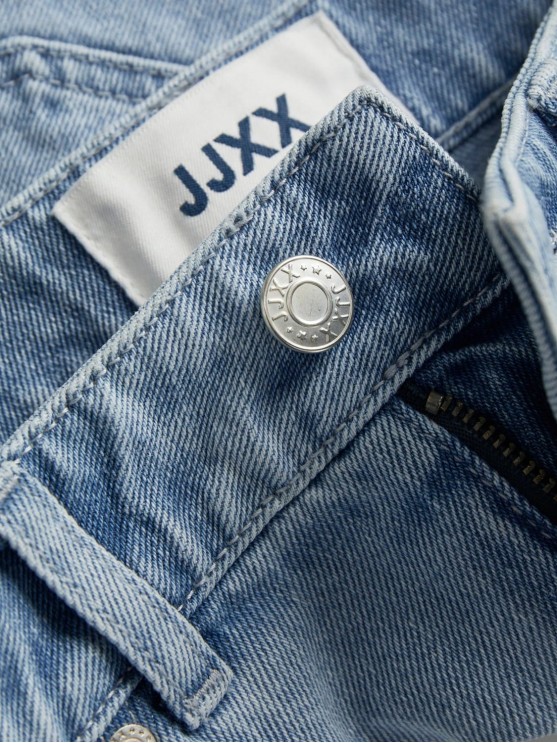 Джинсові шорти від JJXX з високою талією у світло-синьому кольорі для жінок