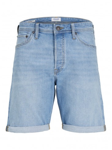 Jack Jones, denim, light blue, wide, shorts, 12253814 AM 43