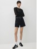 Джинсові шорти Mavi для жінок - чорні та широкі
