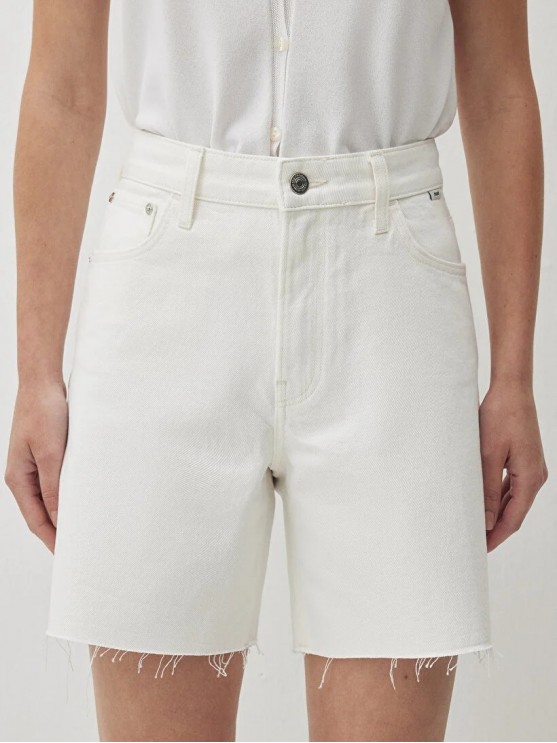 Джинсові шорти Mavi білого кольору для жінок