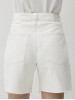 Женские белые джинсовые шорты Mavi
