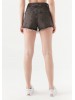 Mavi Women's Grey Denim Shorts