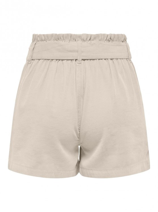 Only Women's Classic Beige Shorts - Timeless Style