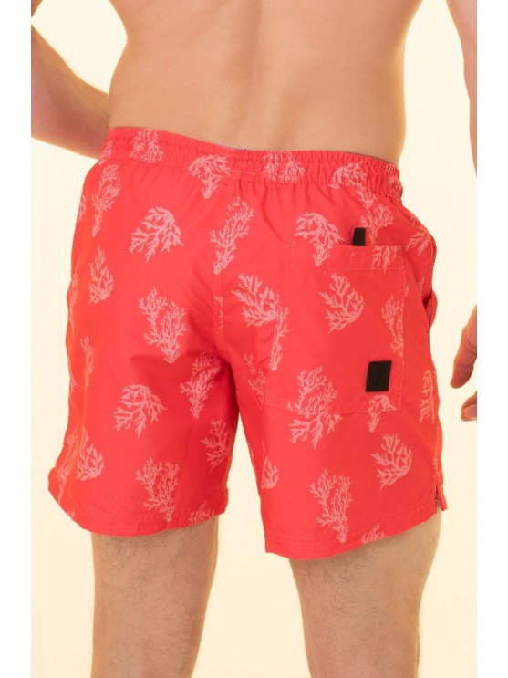 Stylish Red Swim Shorts for Men by Tom Tailor