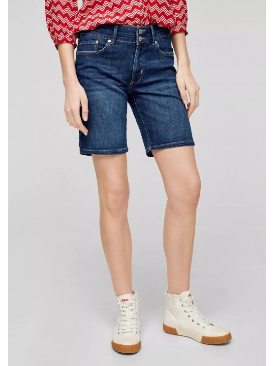 Shop s.Oliver's Blue Denim Shorts for Women
