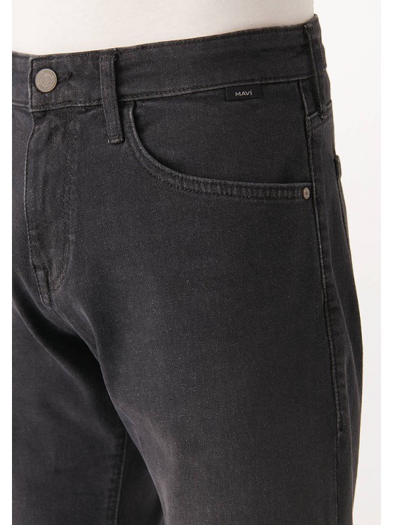 Мужские джинсовые шорты Mavi - чёрные