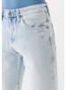 Чоловічі джинсові шорти Mavi блакитного кольору