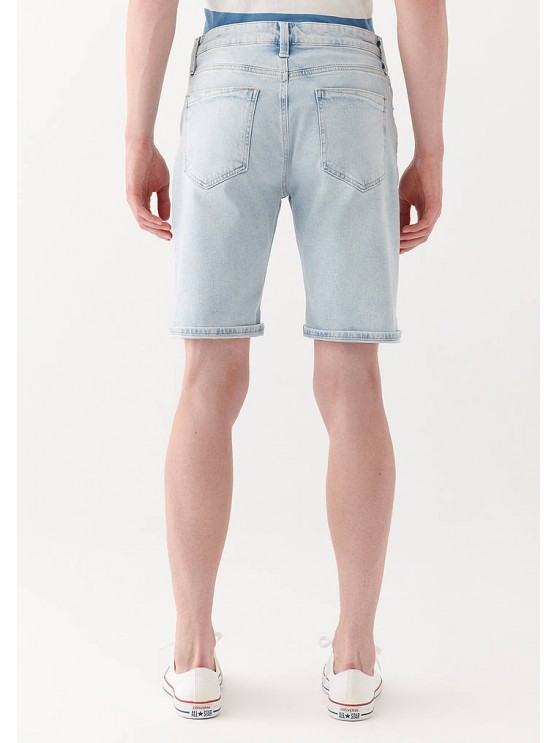 Mavi's Denim Shorts for Men - Blue