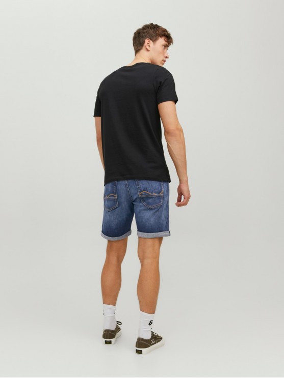 Shop Jack Jones' Stylish Blue Denim Shorts for Men