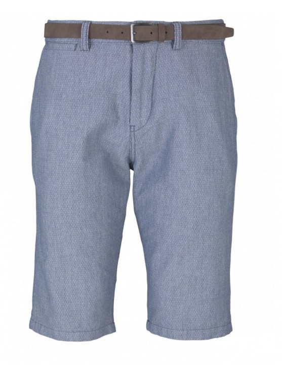 Мужские синие шорты Tom Tailor в стиле чинос (Men's blue chino-style shorts by Tom Tailor)