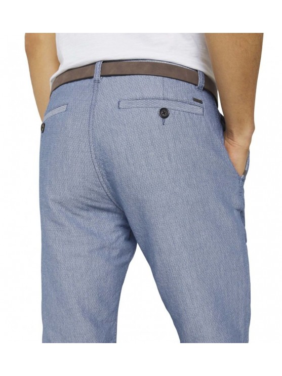 Tom Tailor Men's Chinos in Blue - Classic Style
