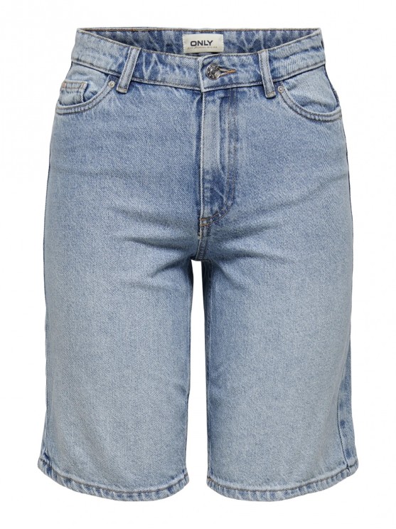 Женские джинсовые шорты Only блакитного цвета
