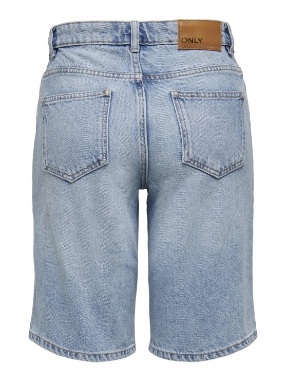 Женские джинсовые шорты Only блакитного цвета