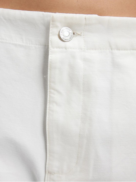 Широкие белые штаны Mavi для женщин