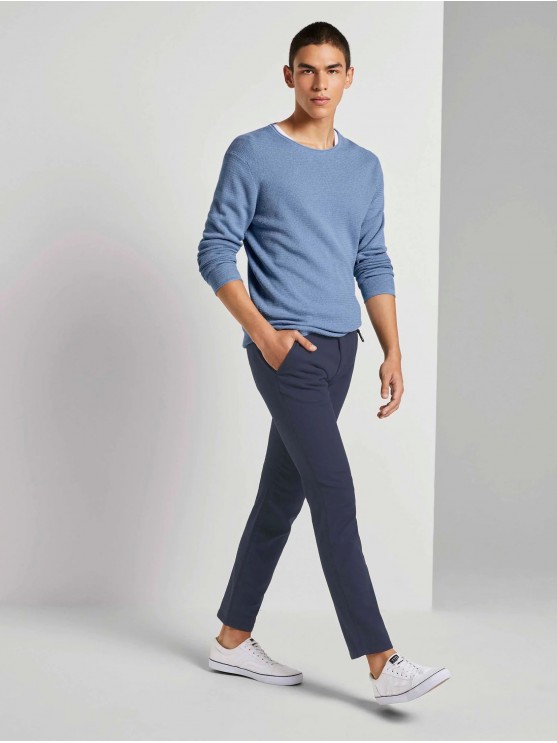 Stylish Tom Tailor Chinos for Men in Blue Color