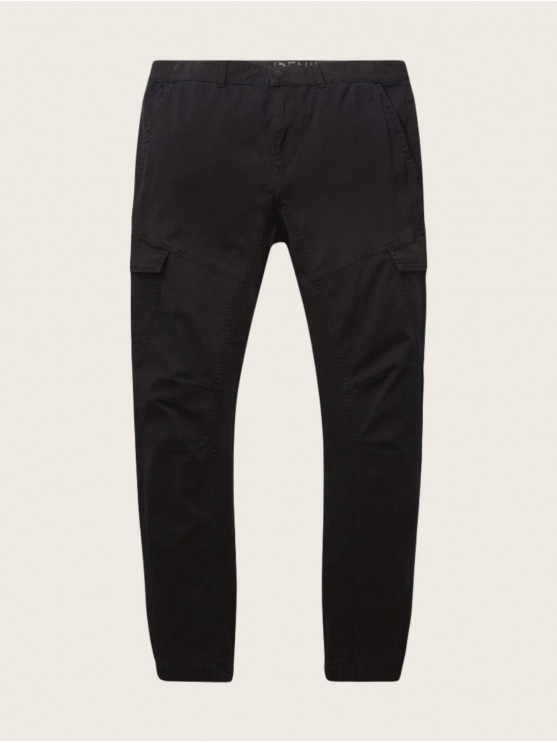 Tom Tailor Men's Cargo Pants in Black