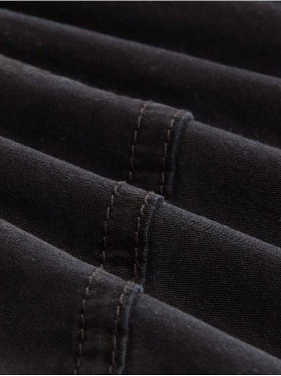 Чоловічі карго-штани Tom Tailor у чорному кольорі