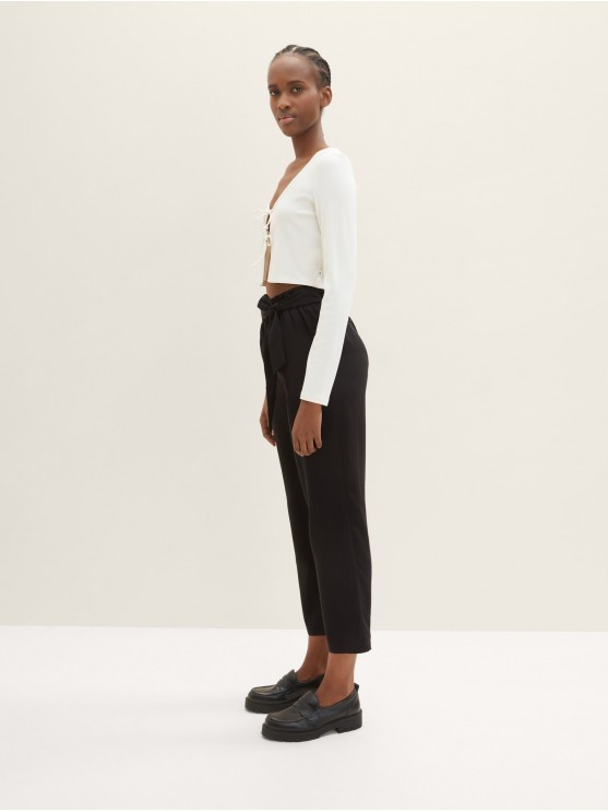 Класичні жіночі штани Tom Tailor з чорним кольором