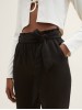 Классические женские штаны Tom Tailor, черного цвета