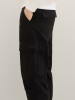 Чоловічі штани карго від Tom Tailor у чорному кольорі