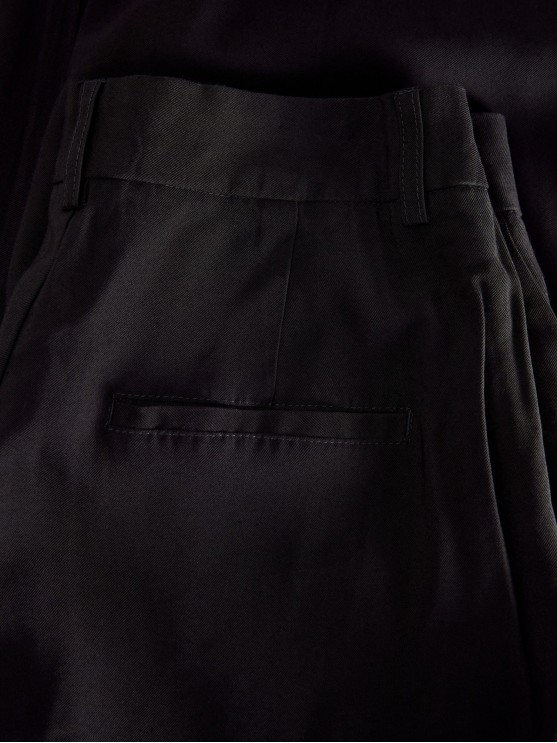 JJXX Чорні широкі класичні жіночі штани