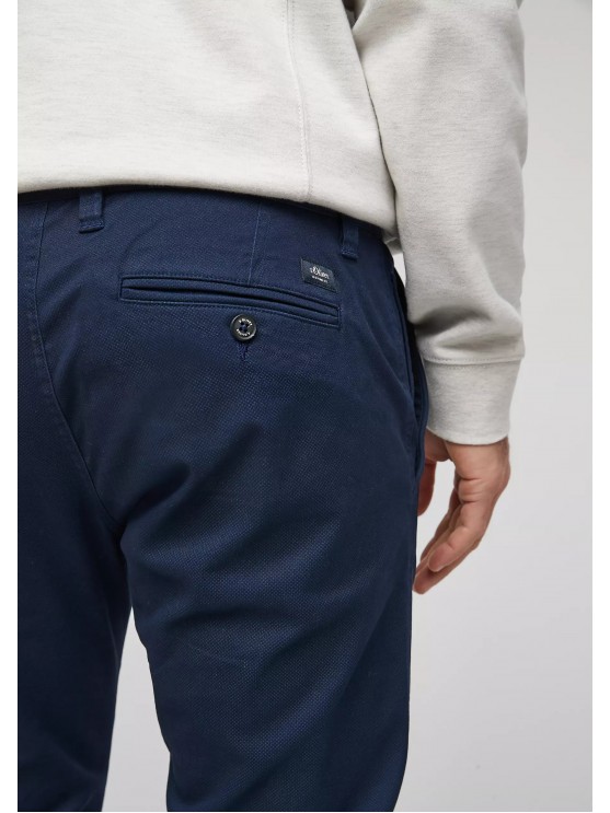 Мужские штаны s.Oliver, синие чиносы.