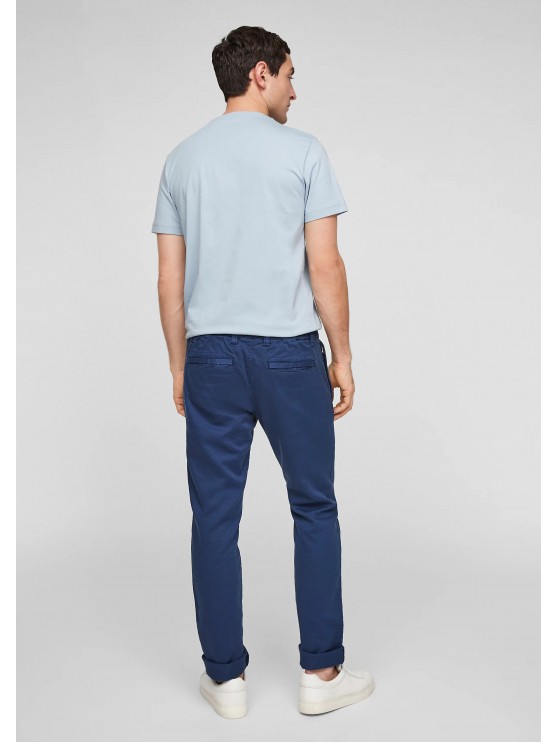 Мужские штаны s.Oliver чиноси синего цвета