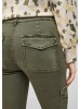 Stylish s.Oliver Cargo Pants for Women in Green