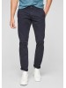 Мужские штаны чинос синего цвета бренда Q/S by s.Oliver