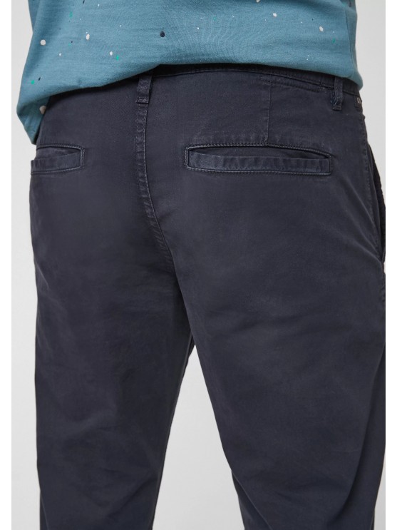 Мужские штаны чинос синего цвета бренда Q/S by s.Oliver