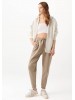 Stay comfortable and stylish with Mavi's beige sporty trousers for women