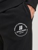 Shop Jack Jones' Stylish Black Sports Trousers for Men